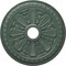 Ekena Millwork Bristol Ceiling Medallion (Fits Canopies up to 3 7/8"), 23 1/2"OD x 3 7/8"ID x 1"P, Cloud Burst CM23BICBF - alternate 1